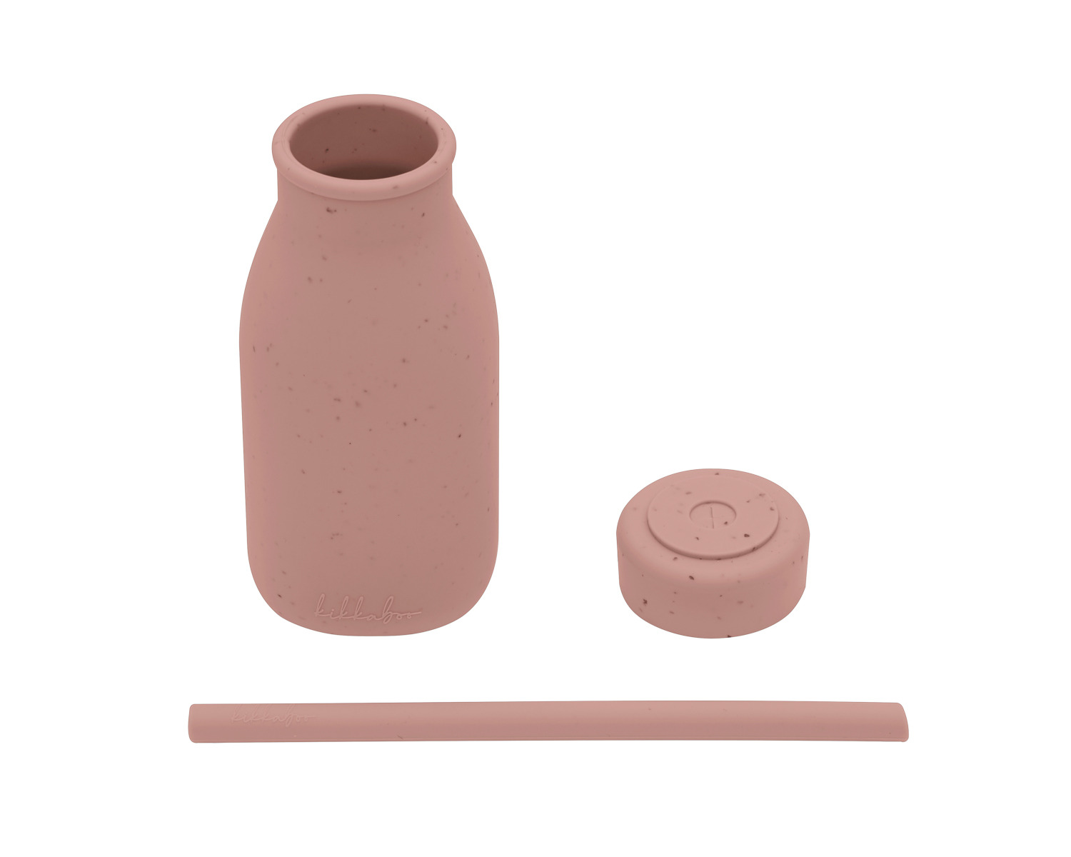Kikkaboo Шише със сламка Platinum Silicone Blush - Image 3
