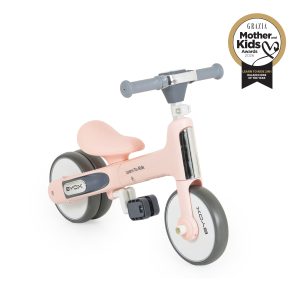 Byox Мини баланс велосипед Learn to Ride 2в1 розов
