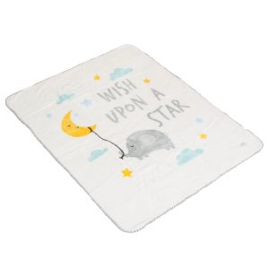 Cangaroo Одеяло 110/140 Softy Wish upon a star бял