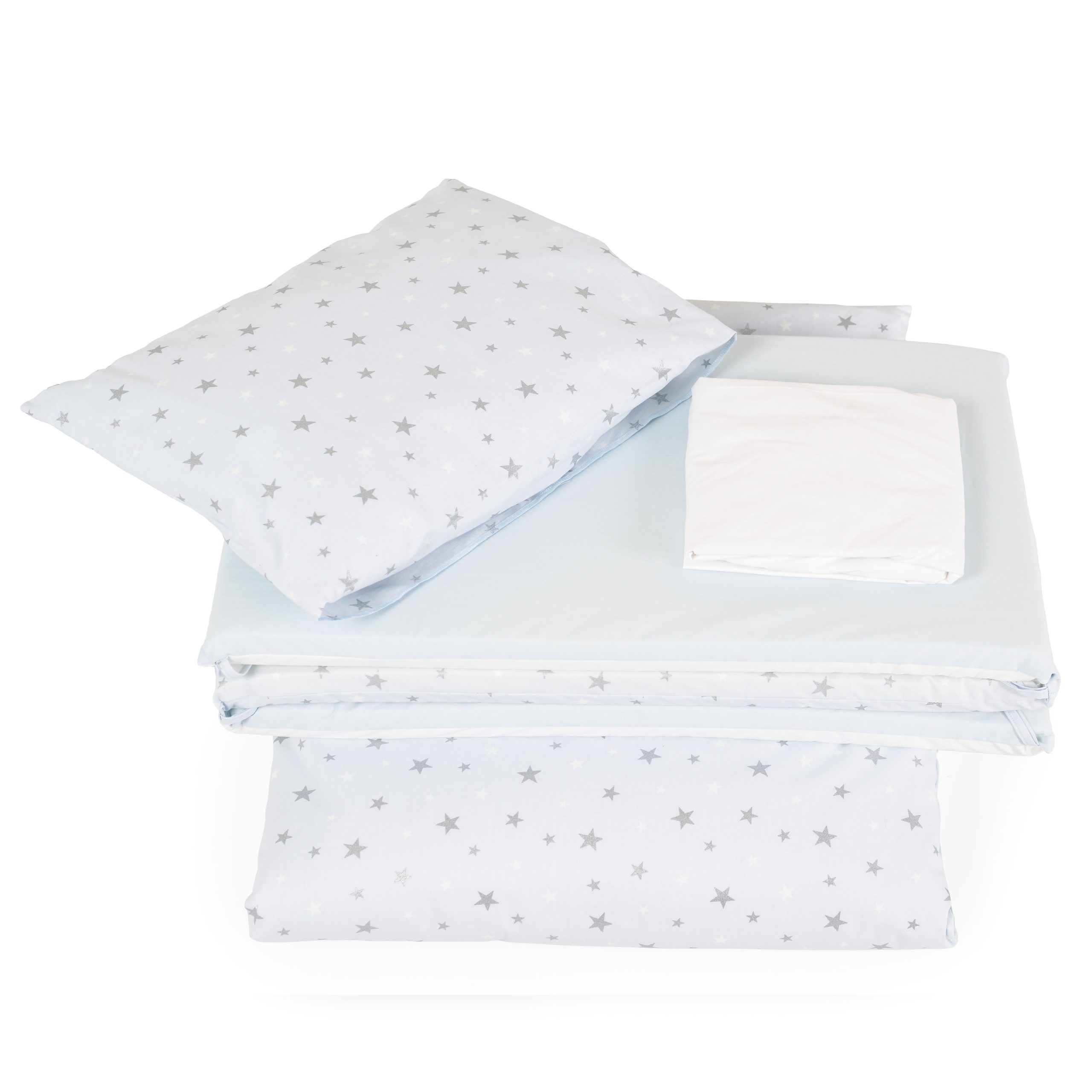 HUGZZZ Спален комплект 6 части 120/60 NOOK Blue stars - Image 3