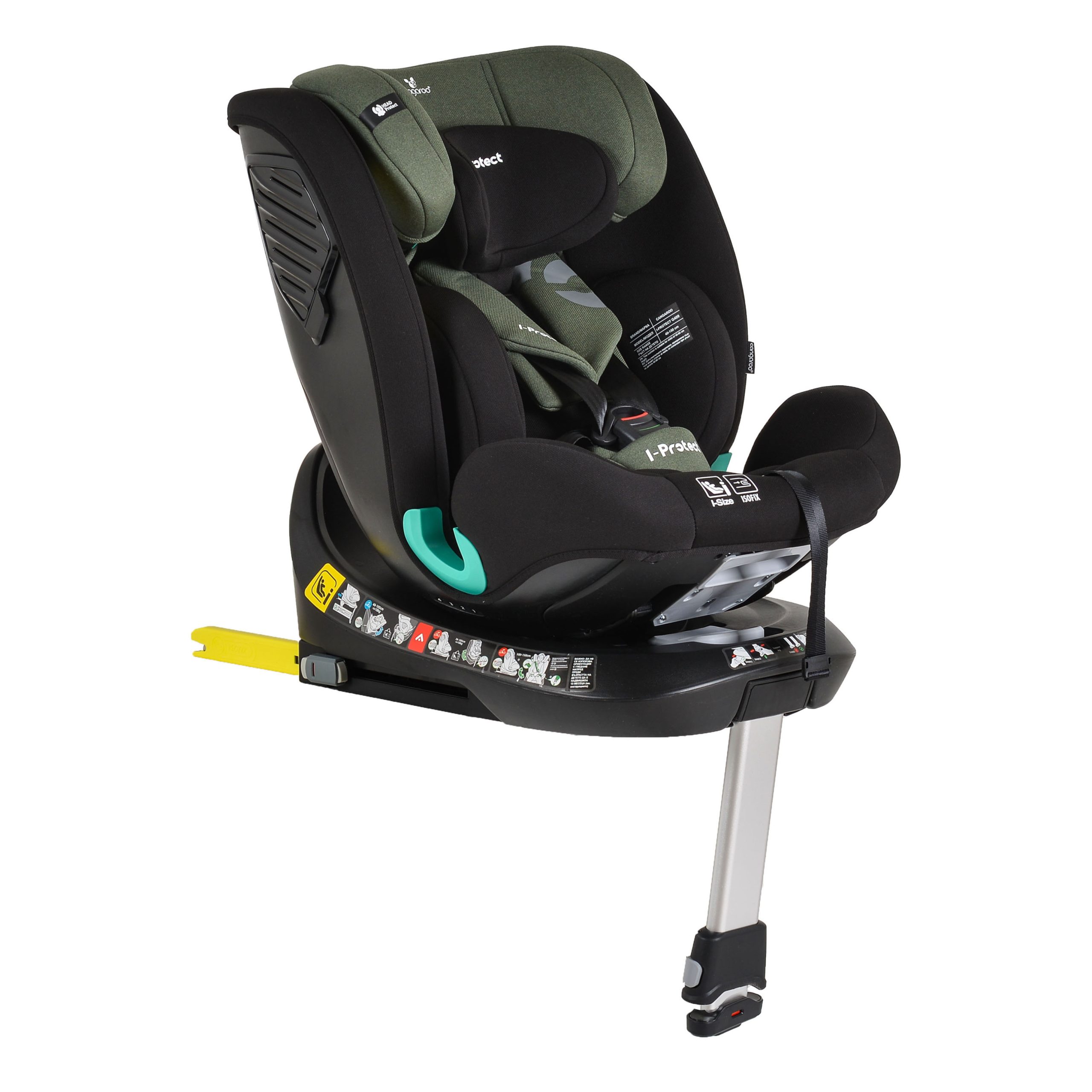 Cangaroo Стол за кола i-Protect 40-150 см Deep-forest-green
