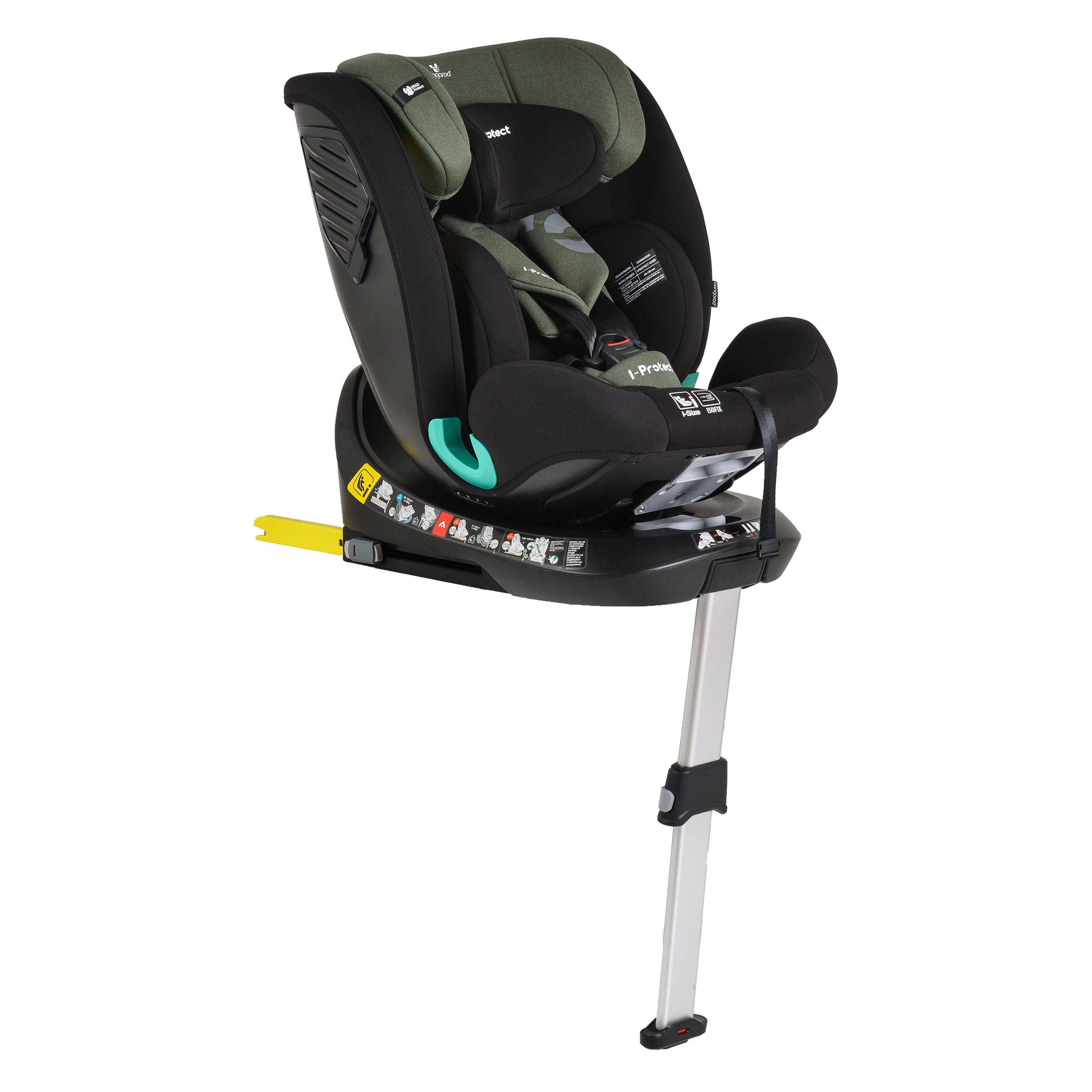 Cangaroo Стол за кола i-Protect 40-150 см Deep-forest-green - Image 3
