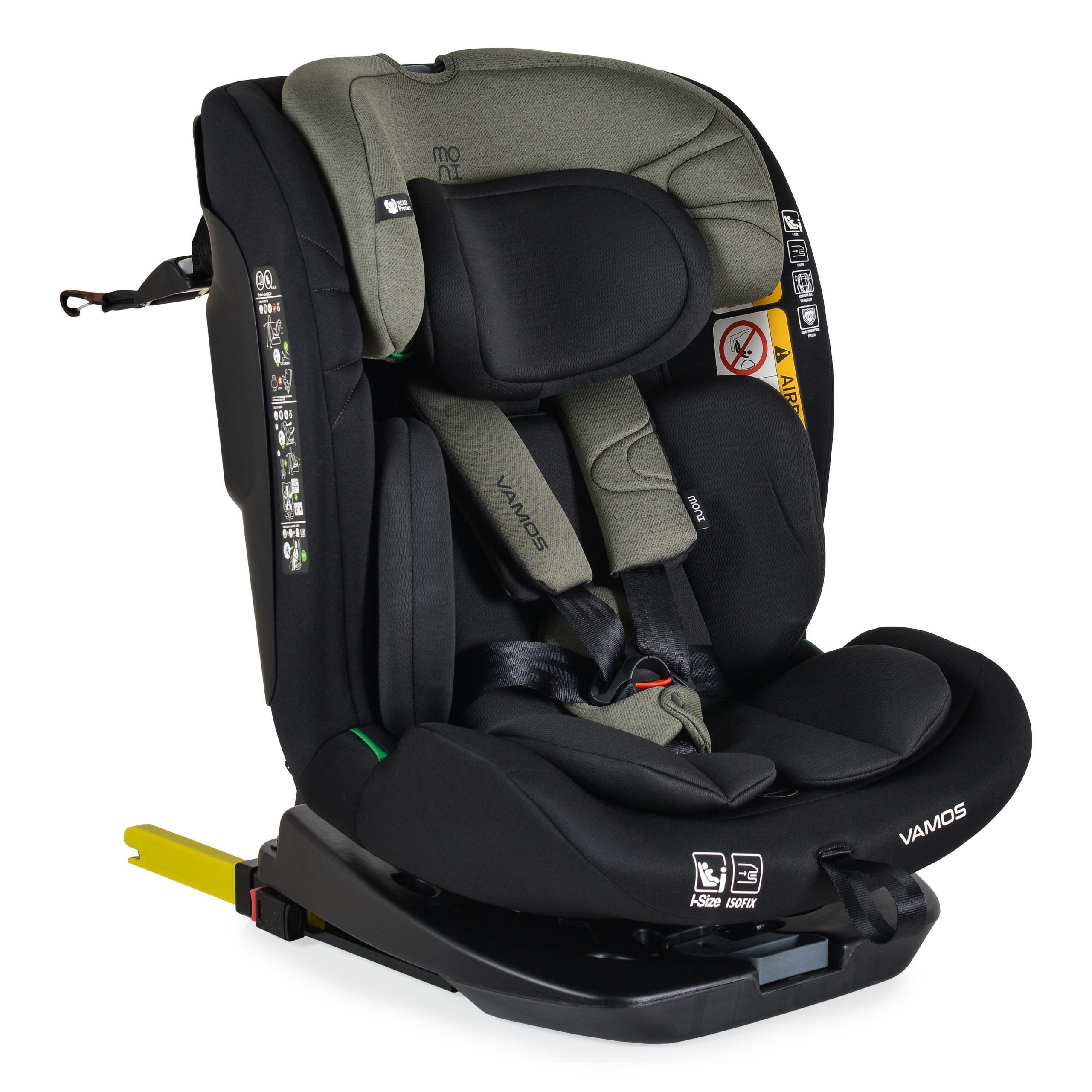 Moni Стол за кола Vamos 40-150см Military-green