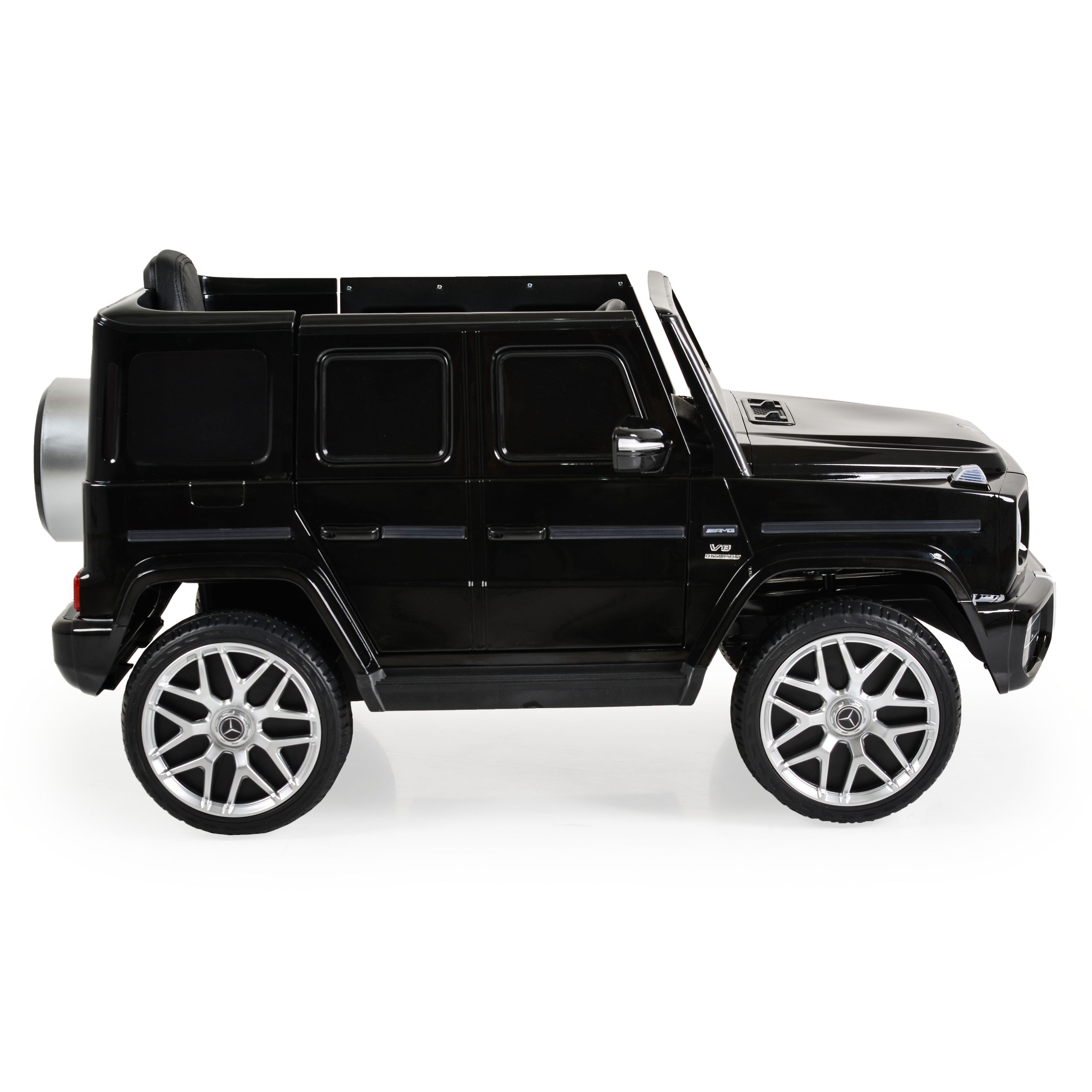 Mercedes Акумулаторен джип Mercedes-AMG G63 мет. черен - Image 3