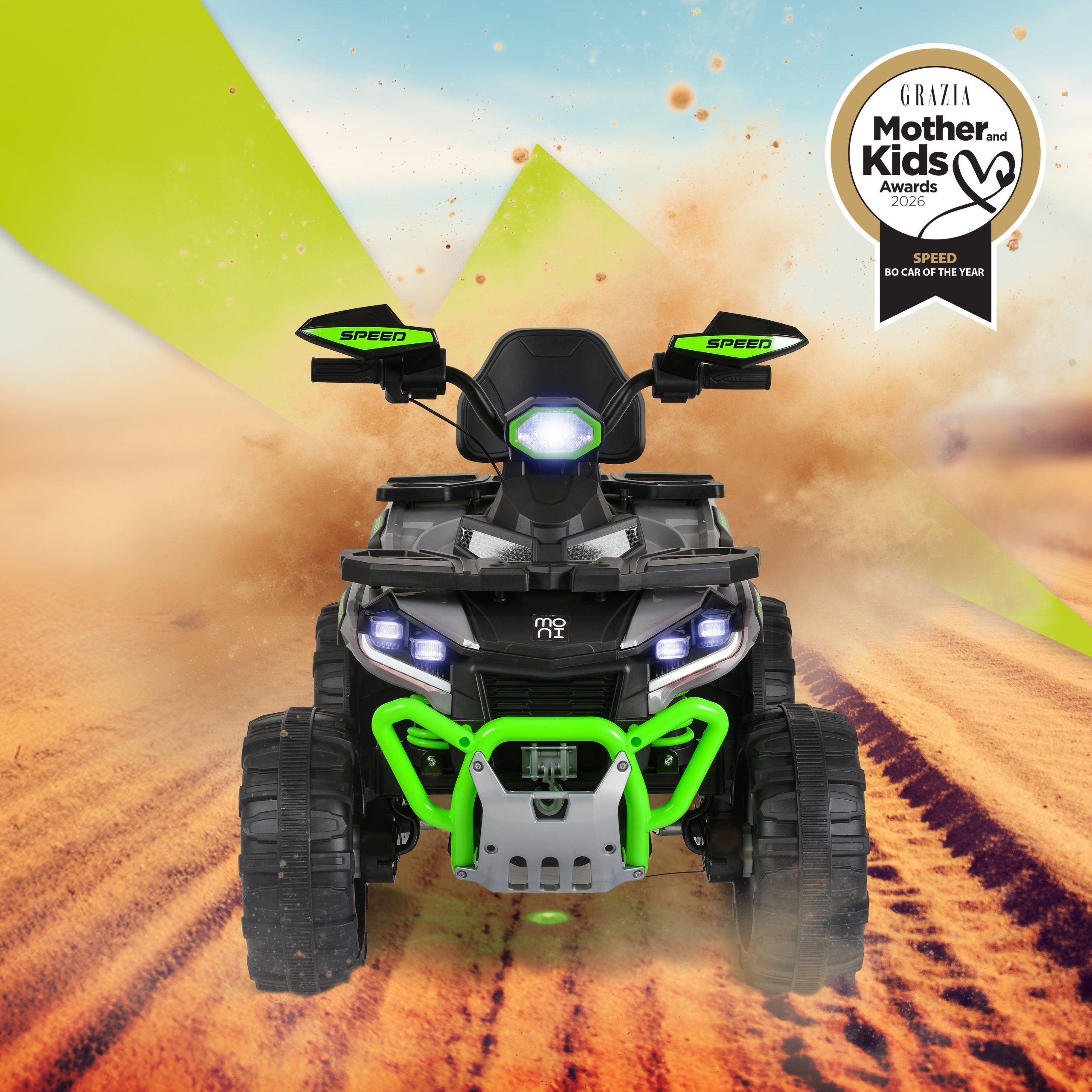 Moni Акумулаторно бъги Speed жълт - Image 2