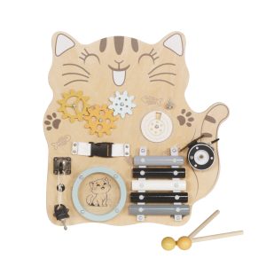 Moni Toys Дървена монтесори дъска Cat