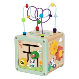 Hi Pando Дървен активен куб Panda-HP072