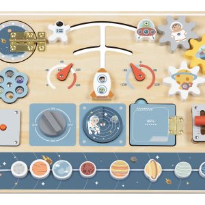 Tooky Toy Дървена активна дъска Space TP113
