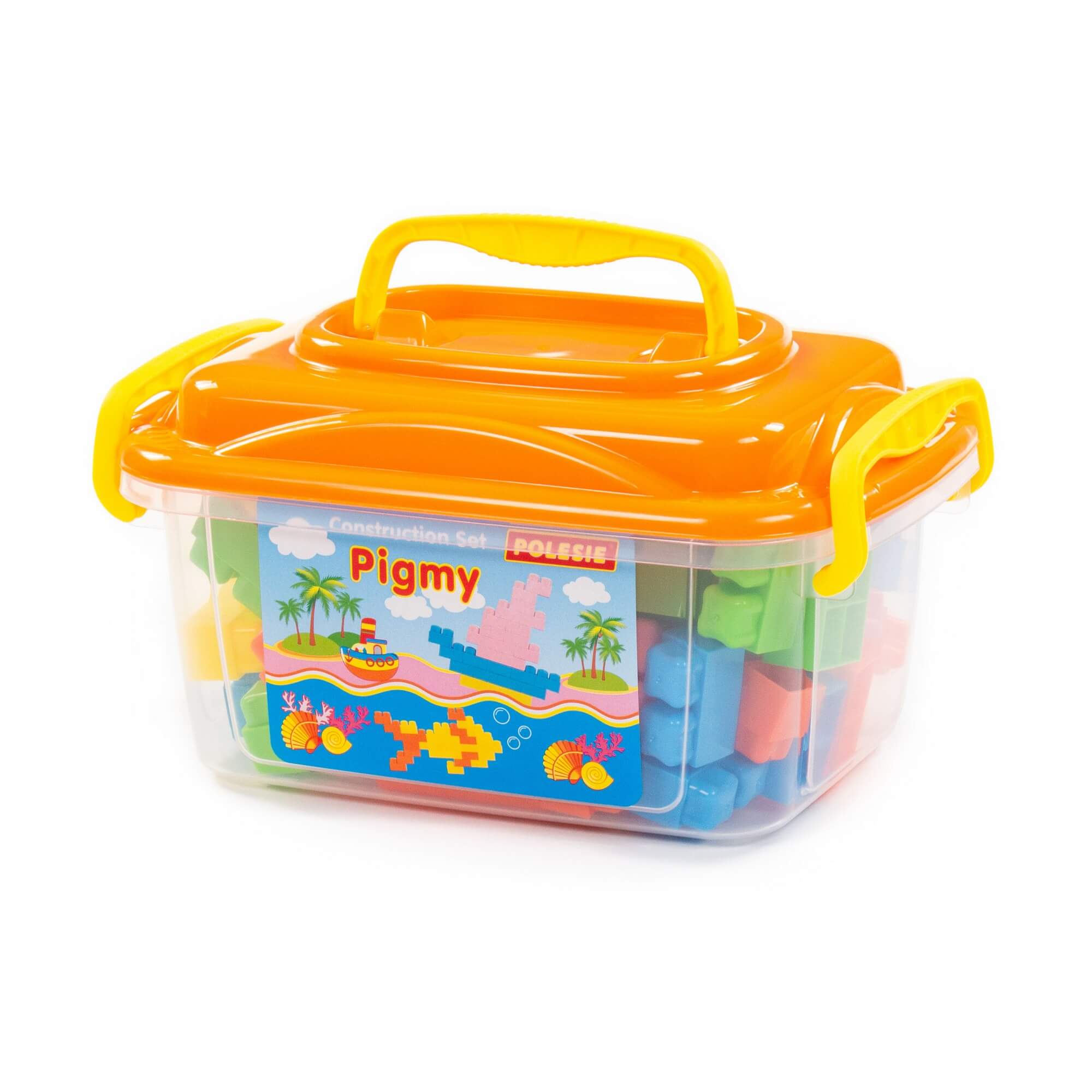 Polesie Toys Конструктор в кутия Pigmy 60 части 56375
