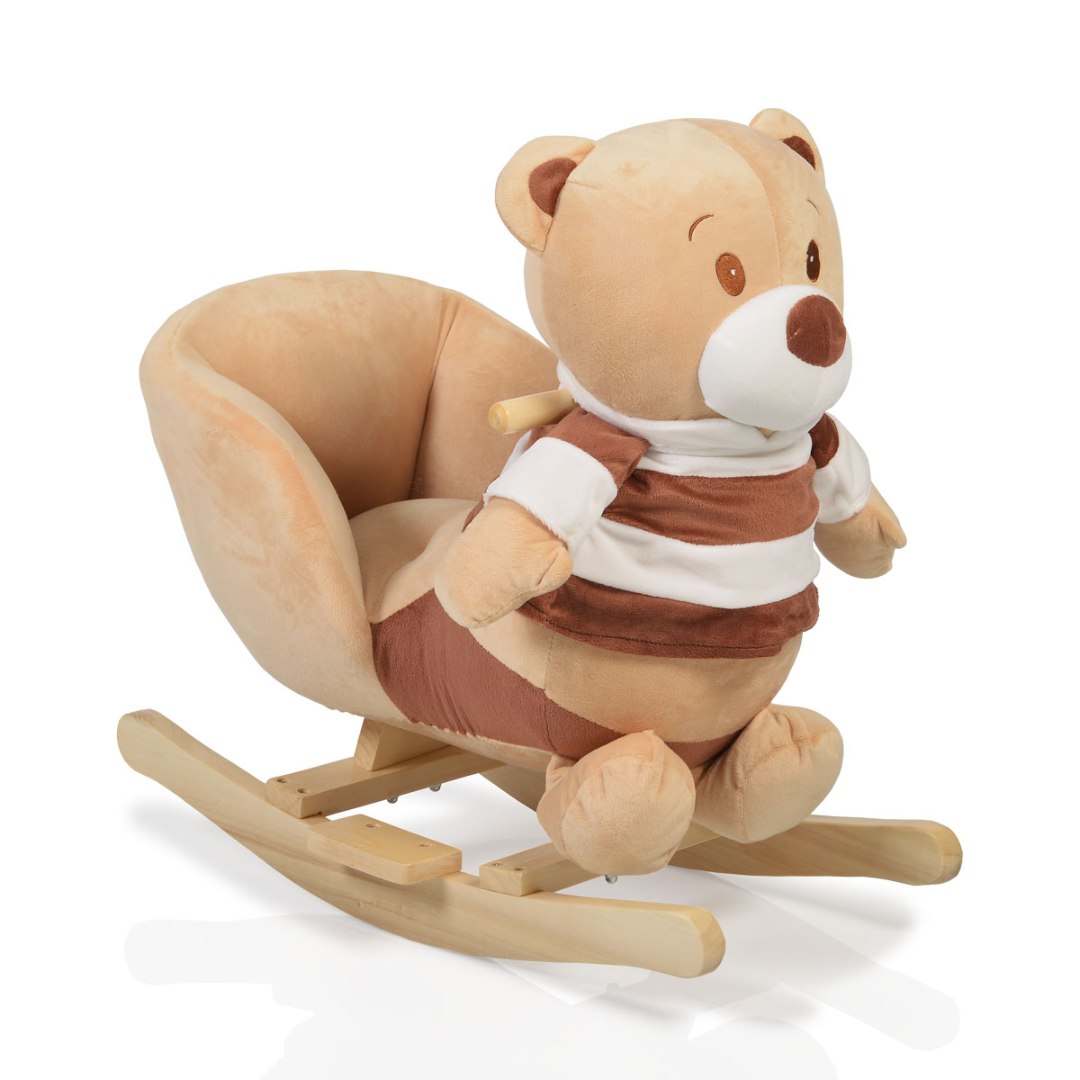 Moni Toys Люлка плюшена Bear каки
