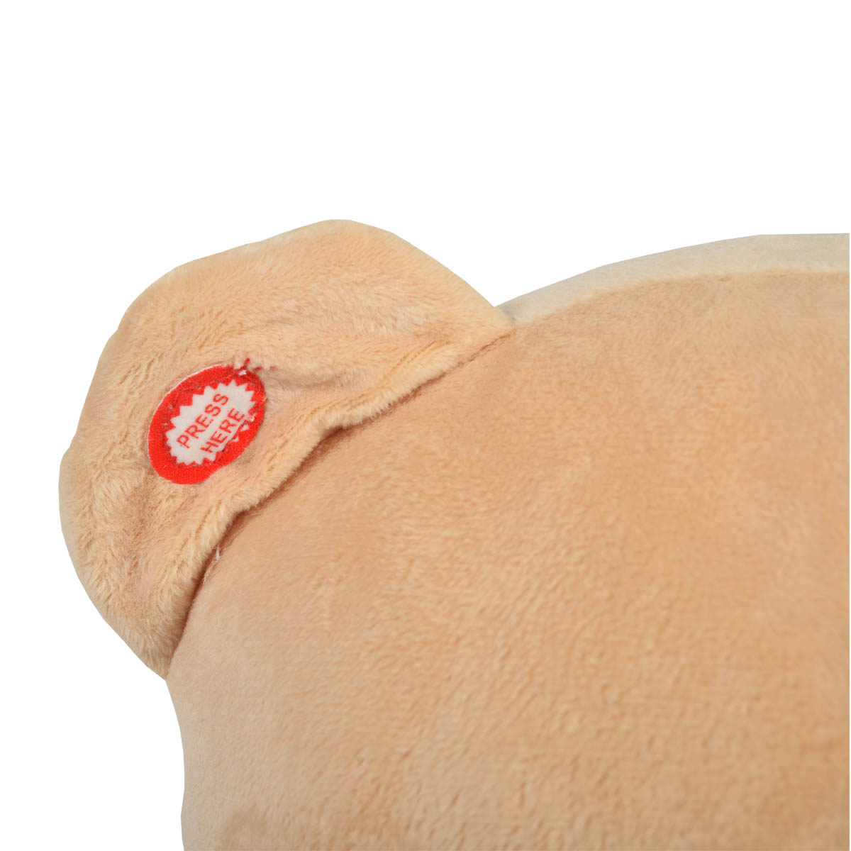 Moni Toys Люлка плюшена Bear каки - Image 4