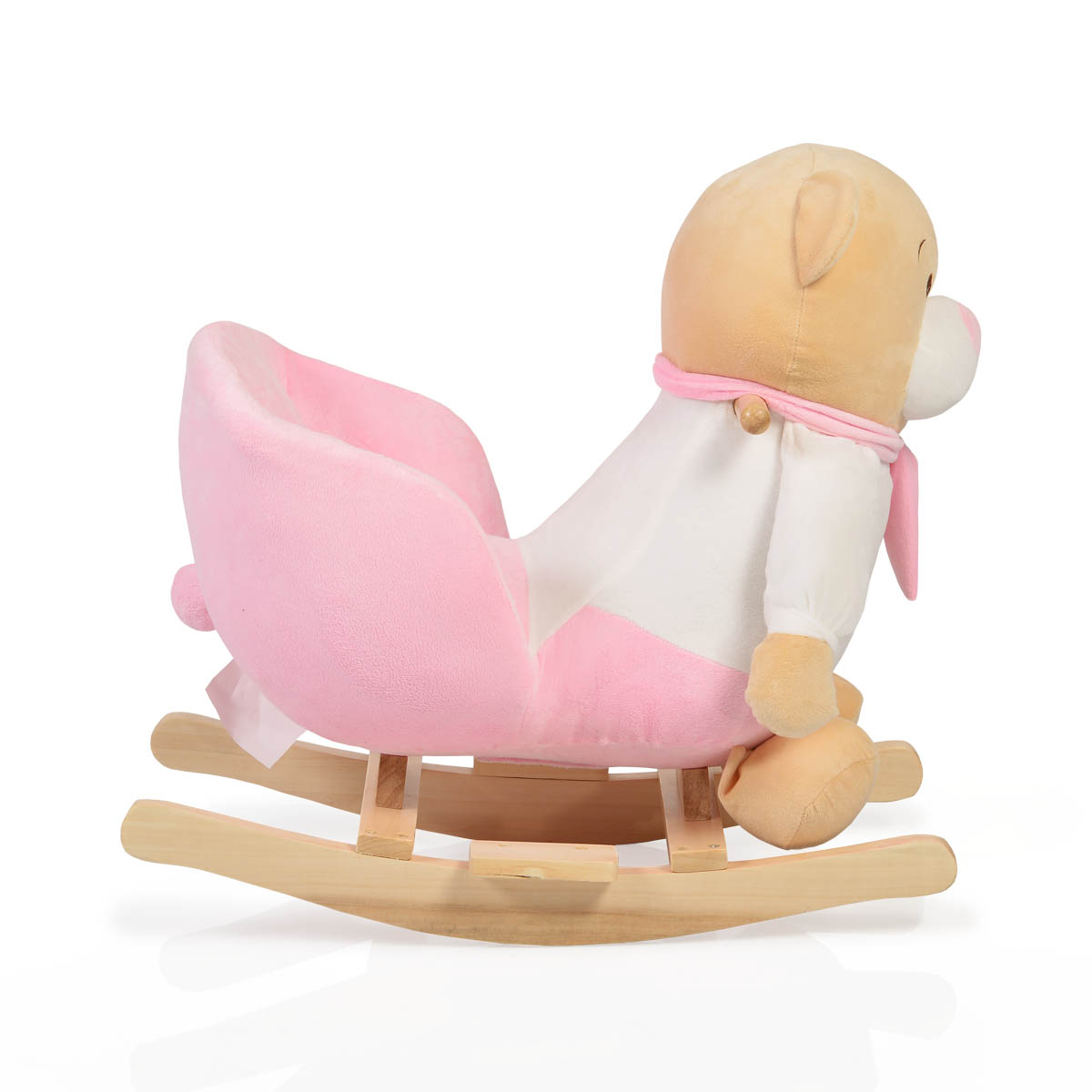 Moni Toys Люлка плюшена Bear розова - Image 3