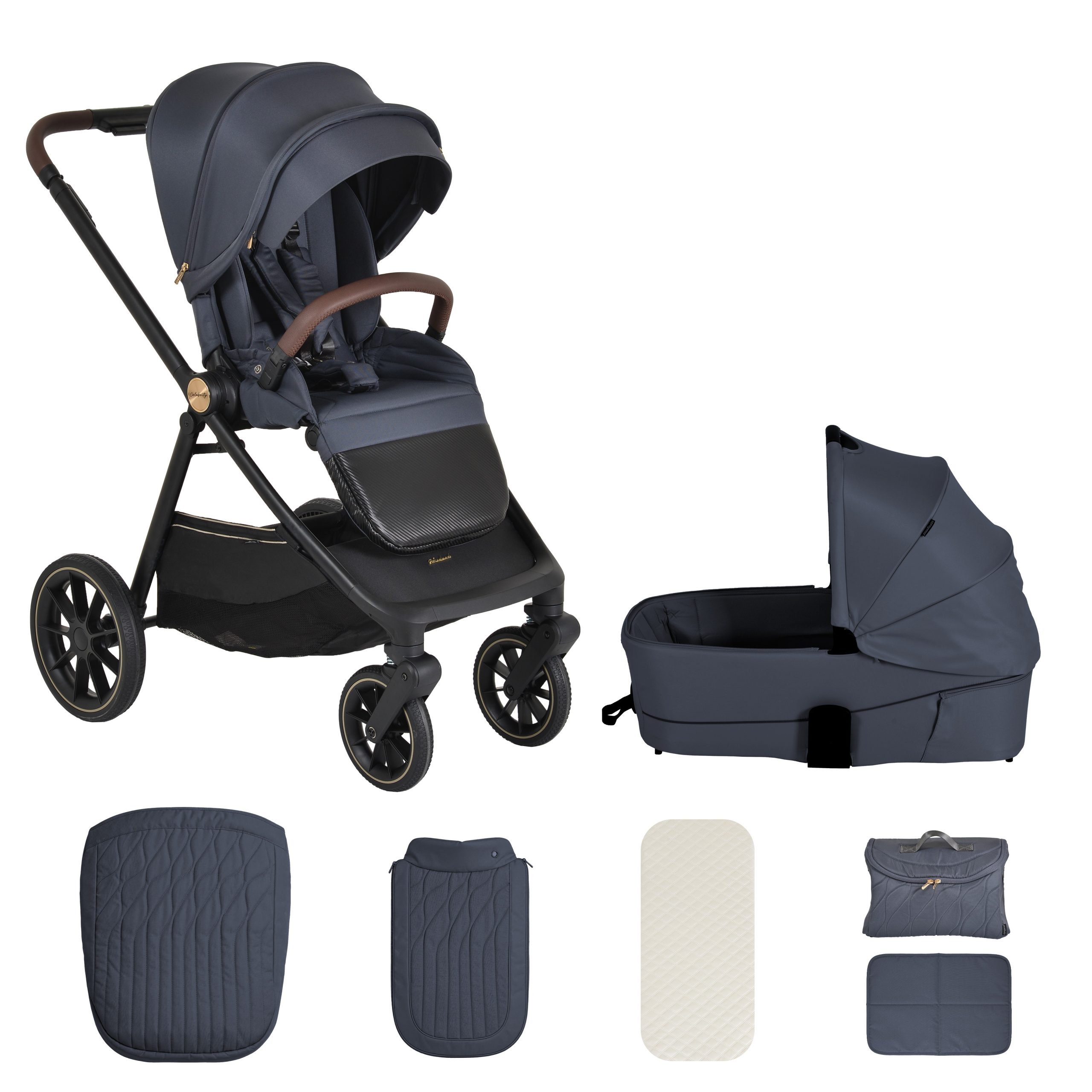 Cangaroo Комбинирана количка 2 в 1 Celebrity Graystone - Image 2