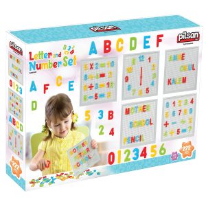 Pilsan Комплект букви и цифри 222 ел. 03297