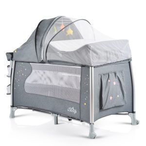 Cangaroo Детска кошара ISleep сив