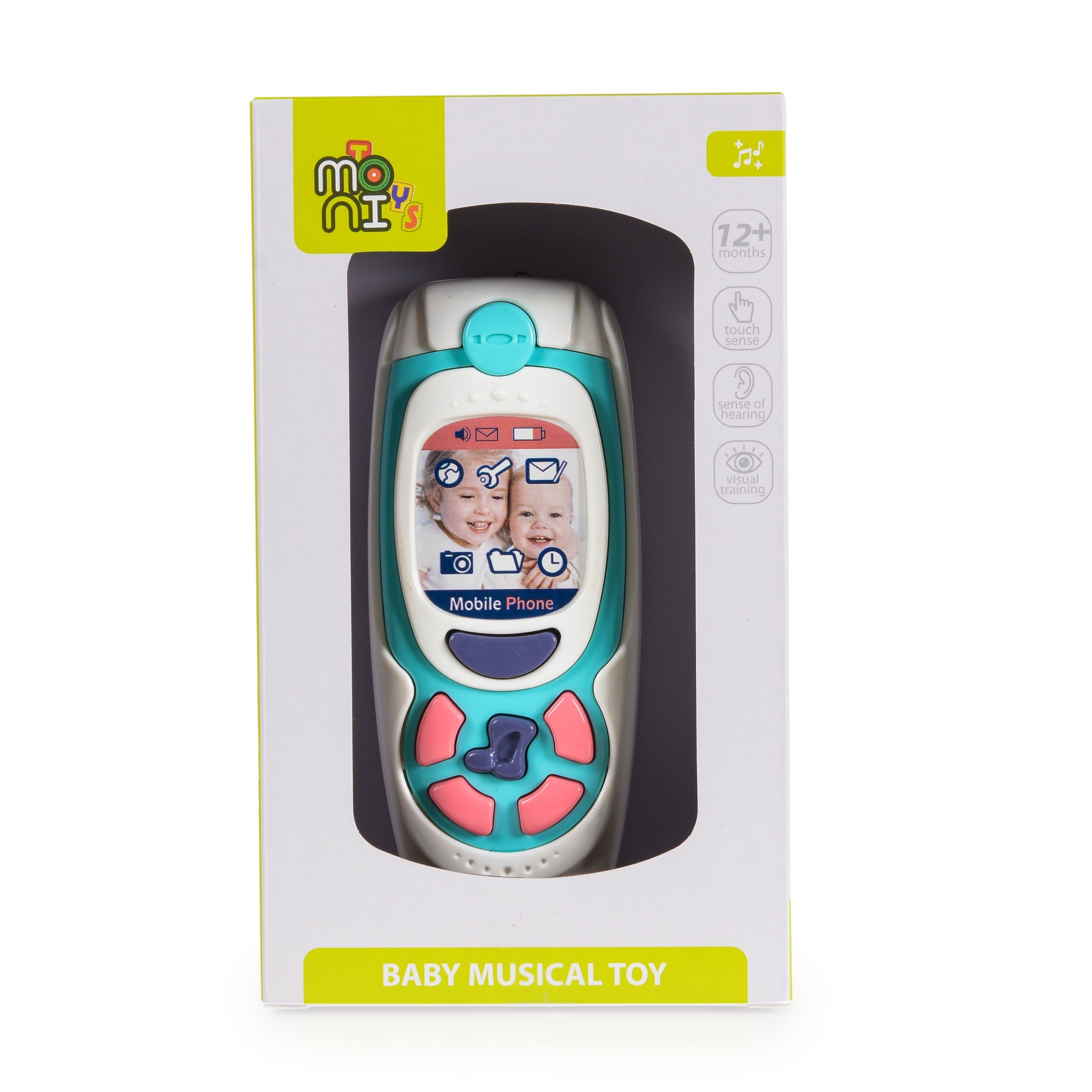 Moni Toys Бебешки Телефон с бутони K999-72B син - Image 4