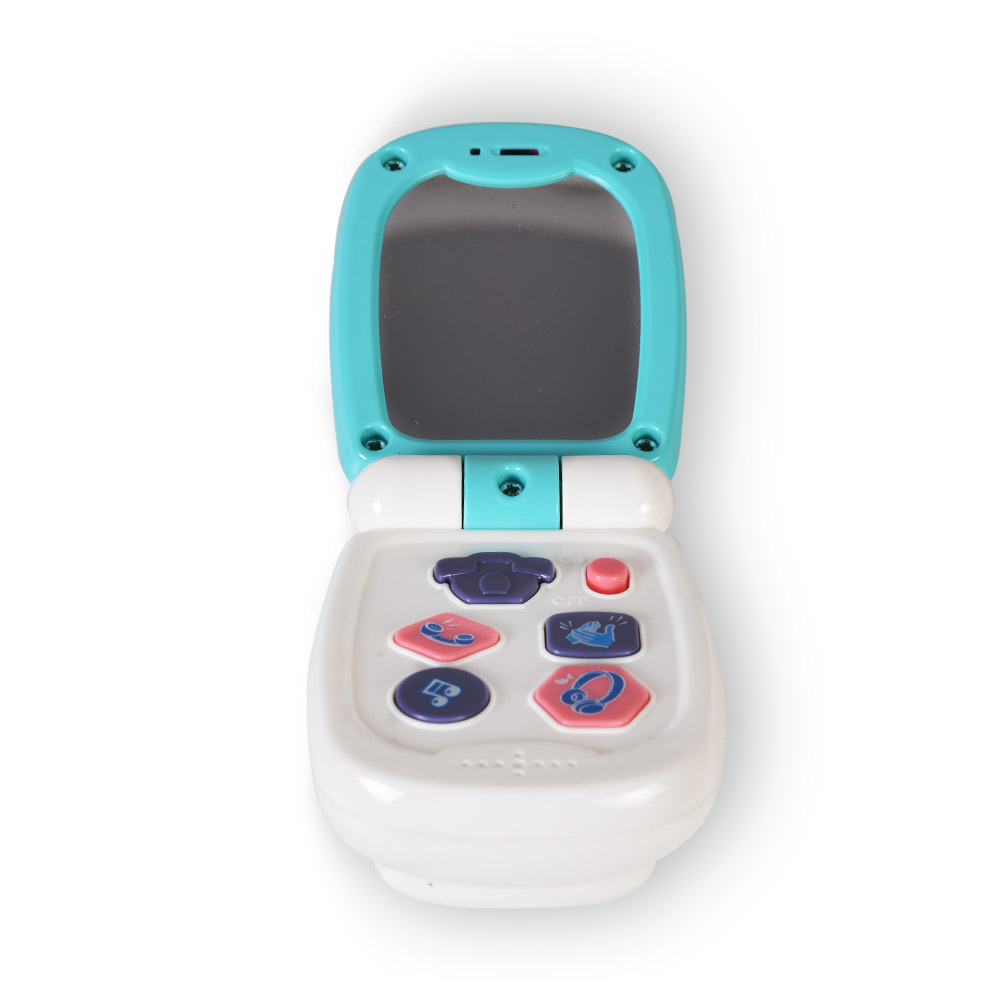 Moni Toys Бебешки музикален телефон с капаче Green K999-95B - Image 2