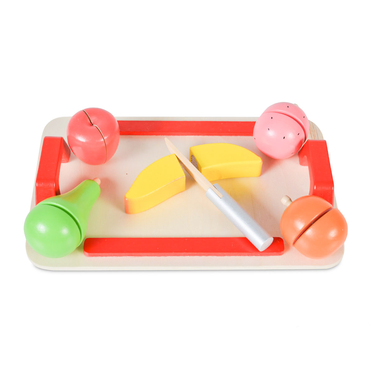 Moni Toys Дървена дъска за рязане плодове 4306 - Image 2