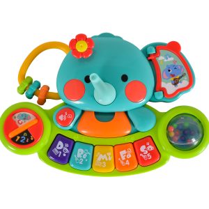 Hola Бебешко музикално пиано Hola Elephant 3135