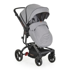 Cangaroo Комбинирана детска количка Ellada 2в1 сив