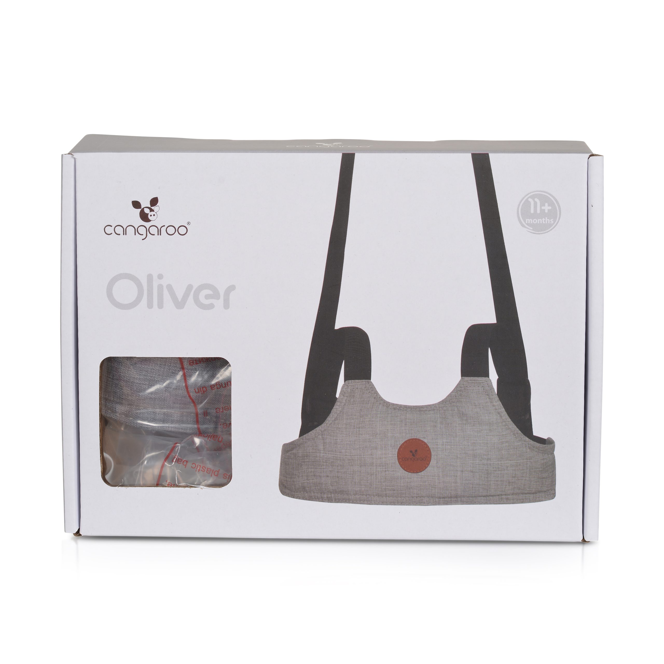 Cangaroo Колан за прохождане Oliver сив - Image 3