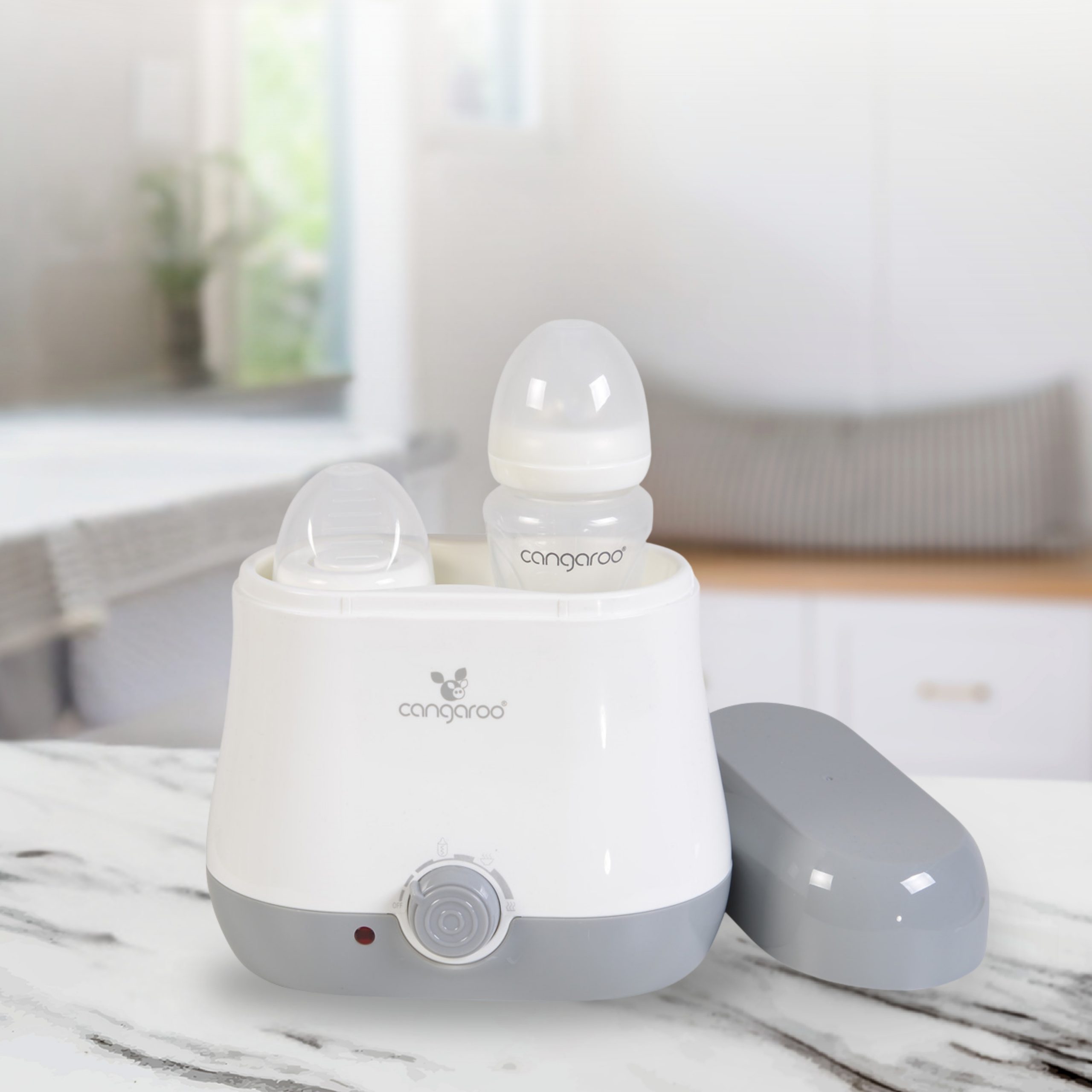 Cangaroo Електрически нагревател BabyDuo сив - Image 2
