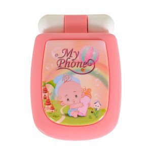 Moni Toys Бебешки музикален телефон с капаче Pink K999-95G