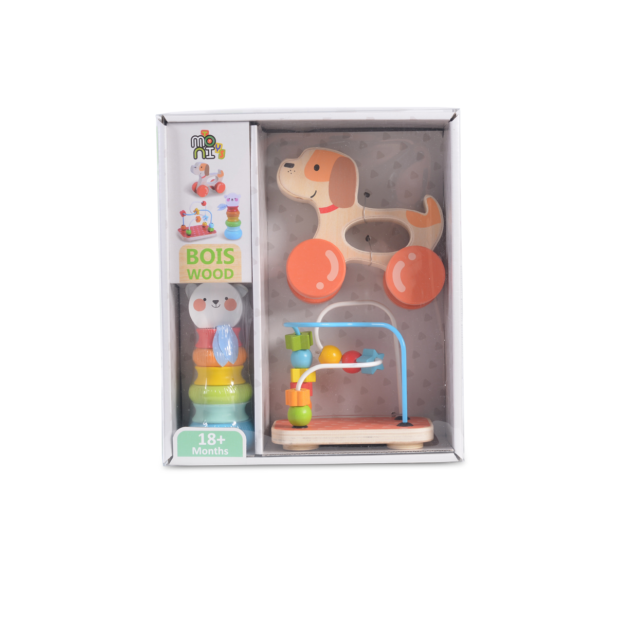Moni Toys Дървен сет с играчки 2203 - Image 4