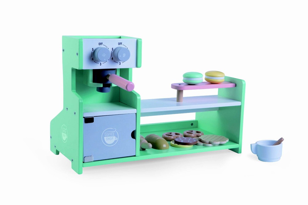 Moni Toys Дървен магазин за кафе 4442