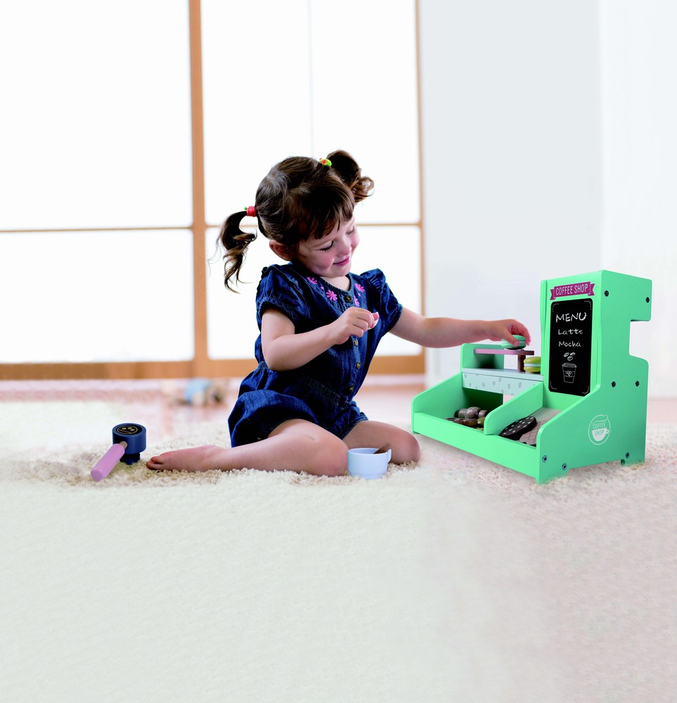 Moni Toys Дървен магазин за кафе 4442 - Image 2