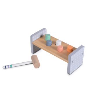 Moni Toys Дървена играчка с чукче 2525