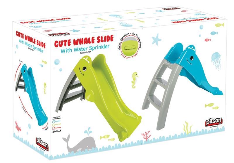 Pilsan Пързалка 110 cm Dolphin зелен 06227 - Image 2