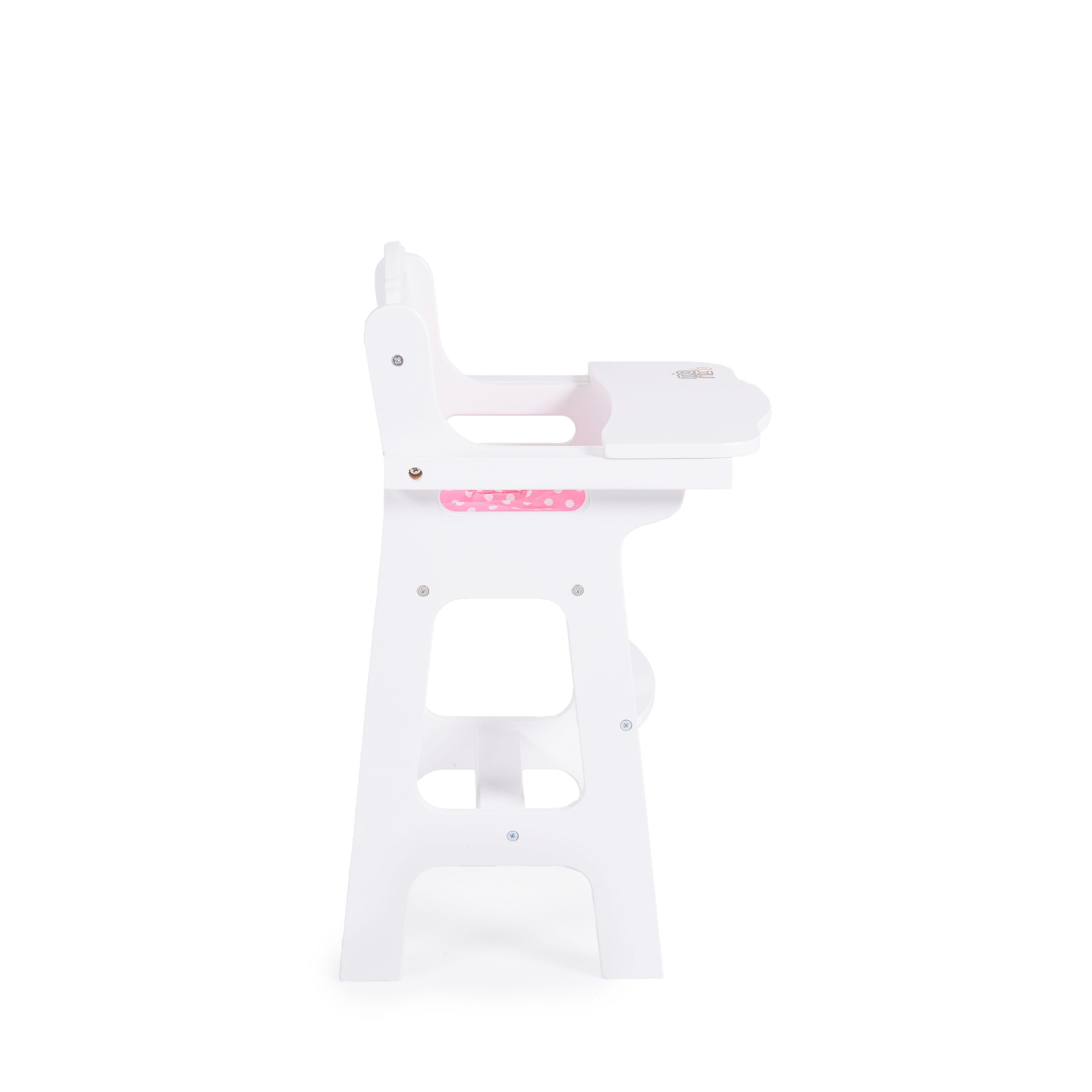 Moni Toys Дървен стол за кукла - стол за хранене B012 - Image 3