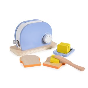 Moni Toys Дървен тостер сет 4341