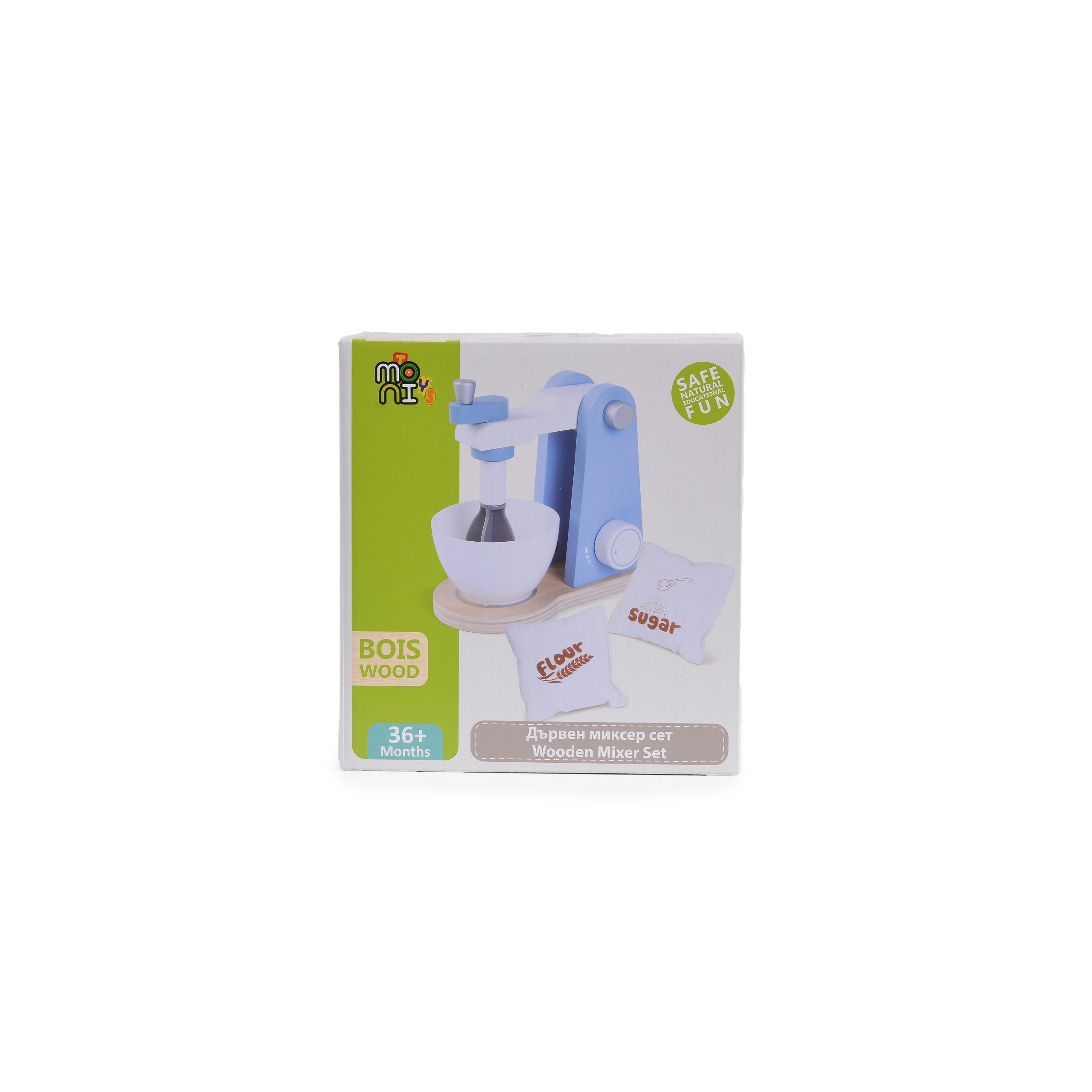 Moni Toys Дървен миксер сет 4342 - Image 4