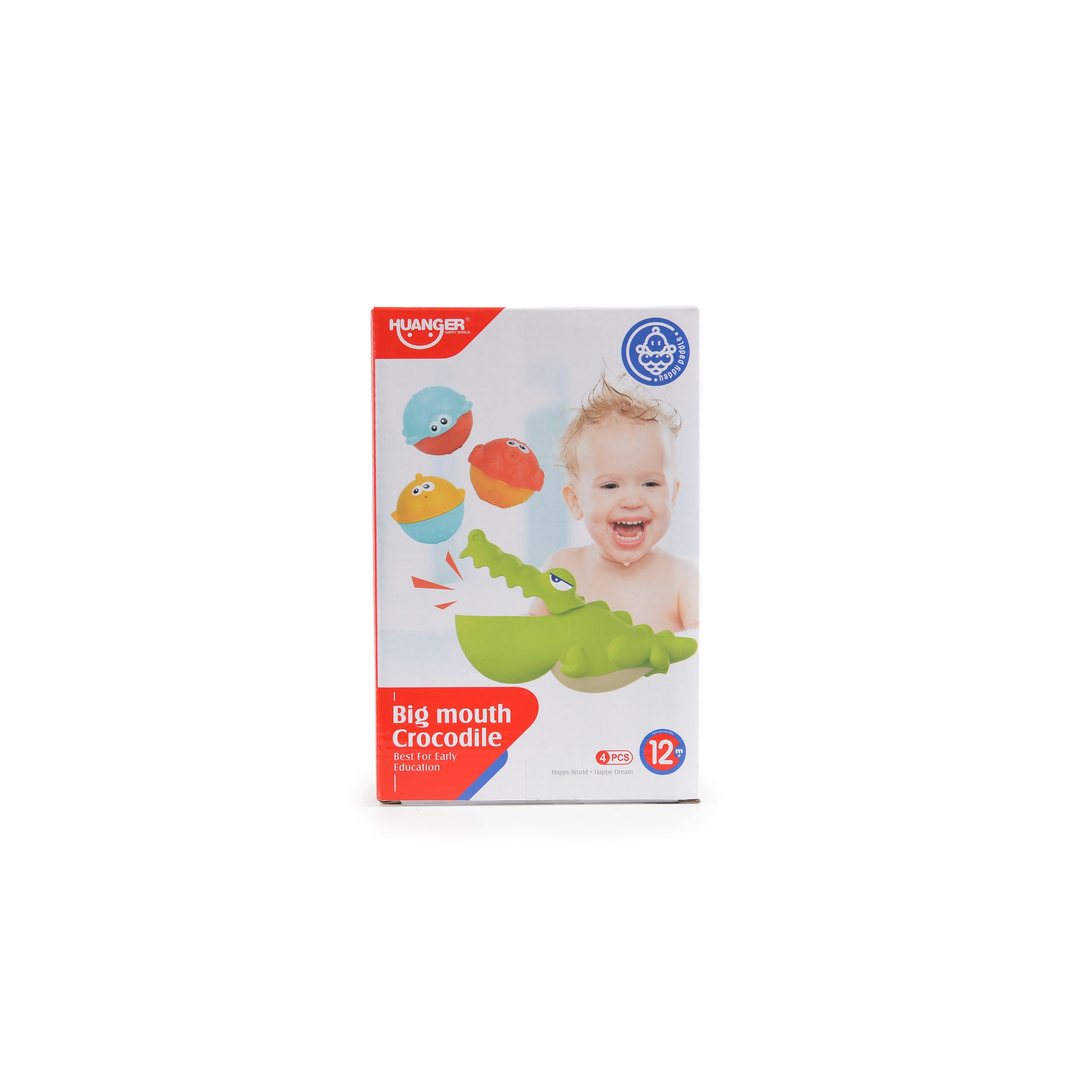 Huanger Играчка за баня крокодил HE0263 - Image 3