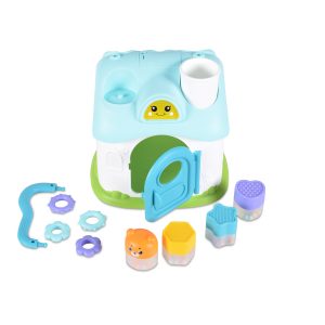 Moni Toys Сортер къща Elvish House син