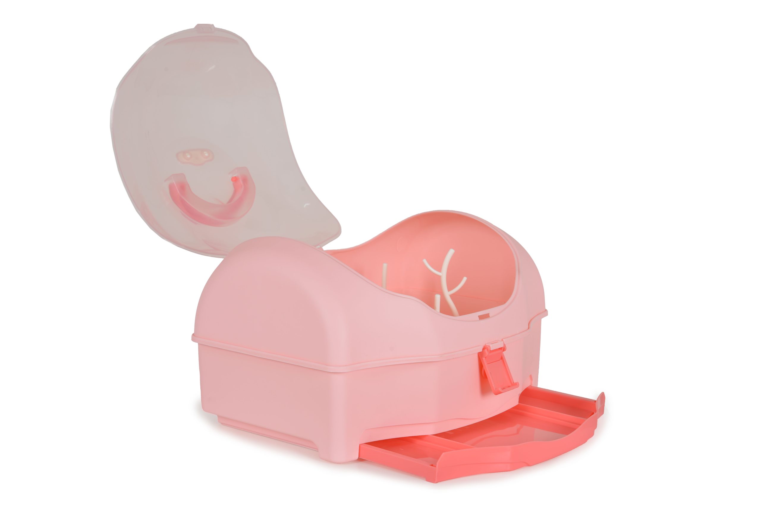 Cangaroo Сушилня за шишета и аксесоари Blooming розов - Image 3