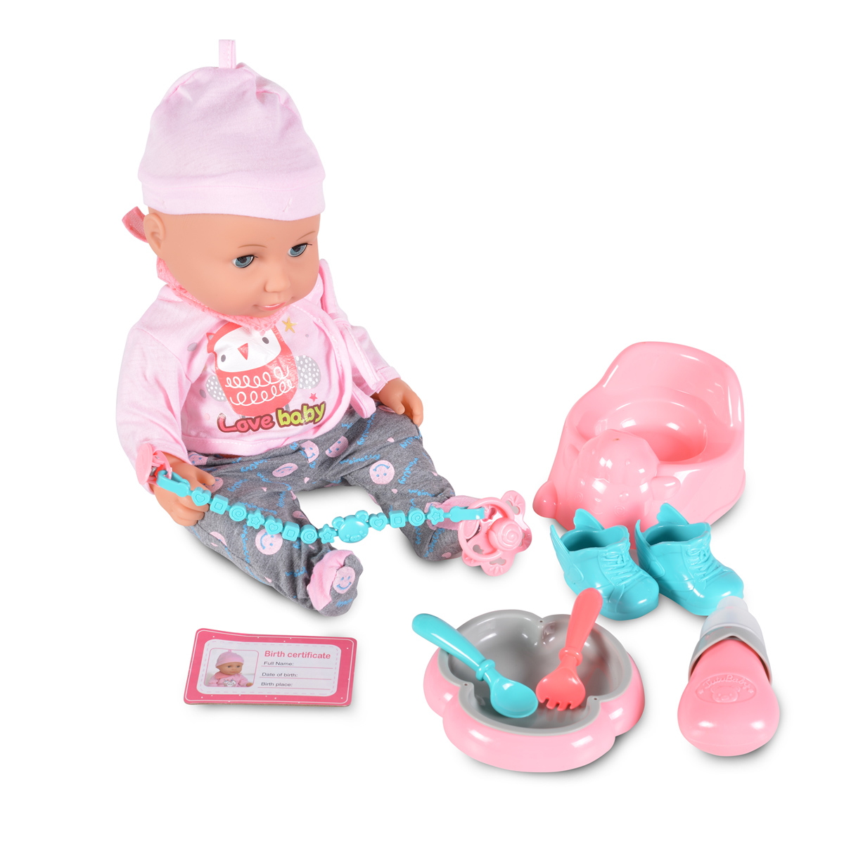 Tutu love Кукла 36см пишкаща с аксесоари 8630 - Image 2