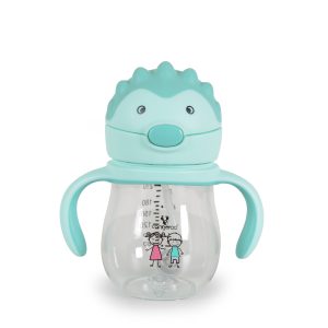 Cangaroo Чаша със сламка 250ml Brillo син A0033