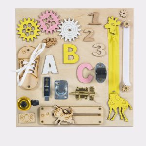 Moni Toys Монтесори дървена дъска Small MT03