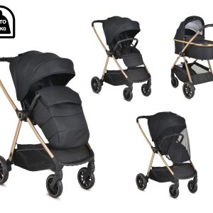 Cangaroo Комбинирана детска количка Hydra 2в1 черен