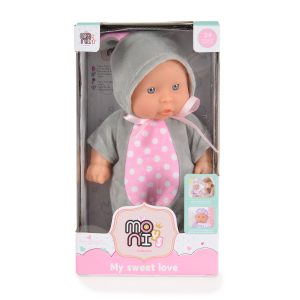 Moni Toys Кукла 20см Bunny Grey 6129