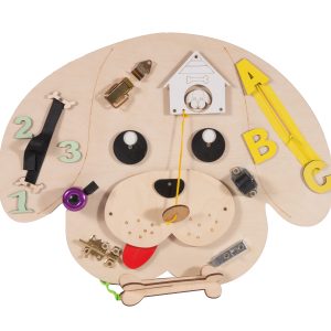 Moni Toys Монтесори дървена дъска Dog