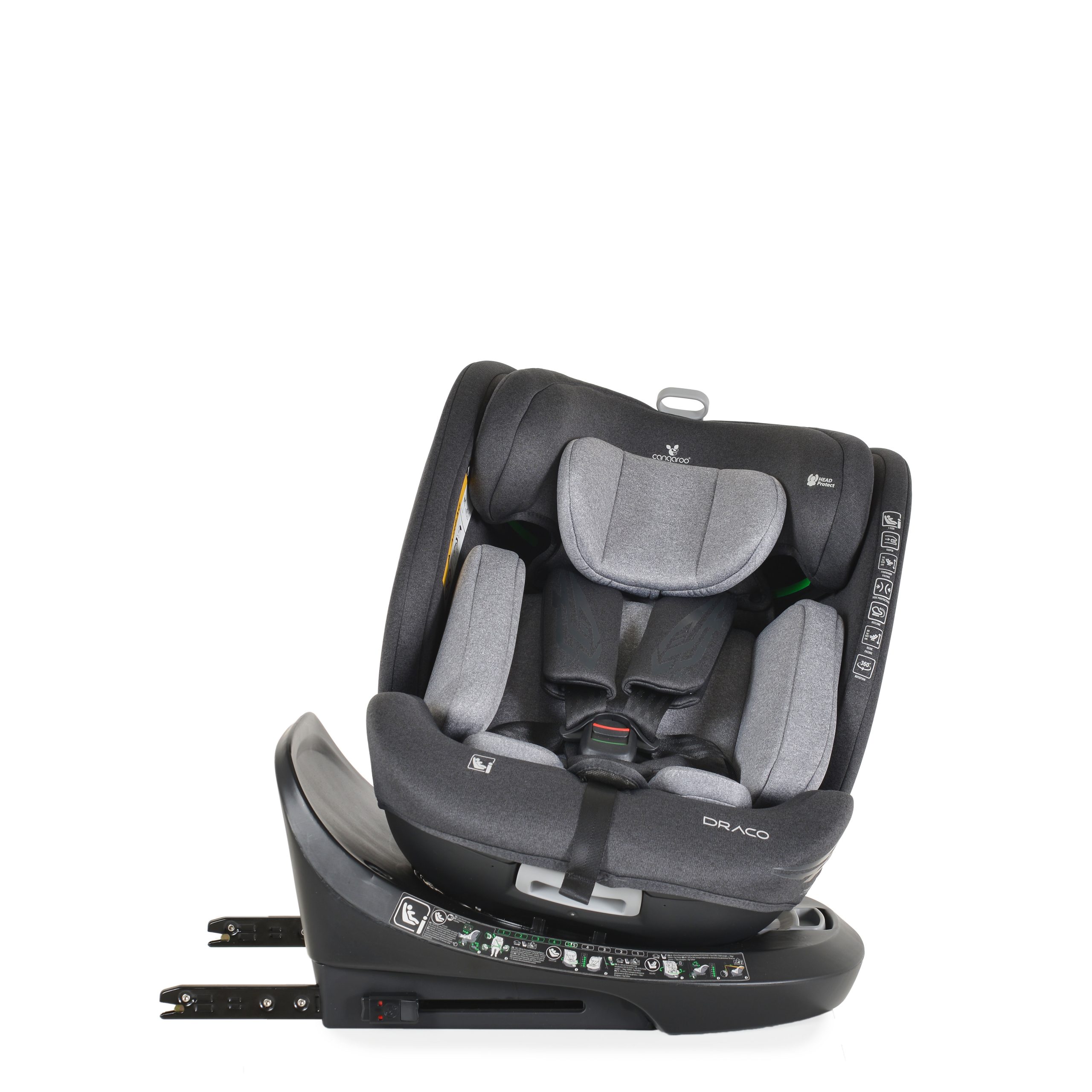 Cangaroo Стол за кола Draco 40-150см сив - Image 4