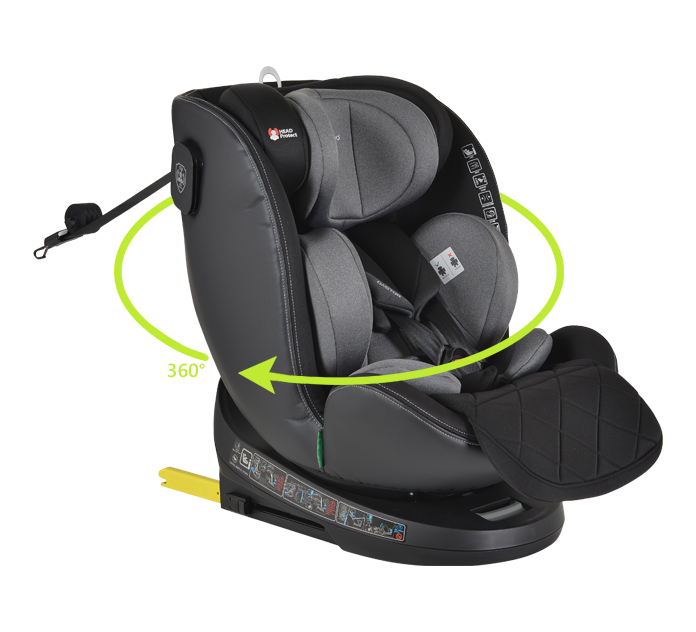 Cangaroo Стол за кола Castor 40-150см сив - Image 3