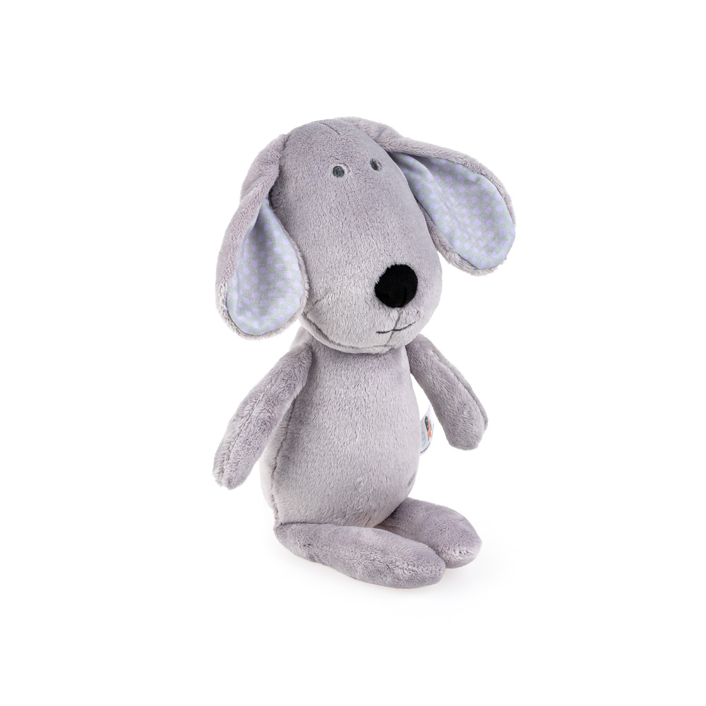 Bali Bazoo Мека играчка За Гушкане Dog 28cm сив 81994 - Image 3