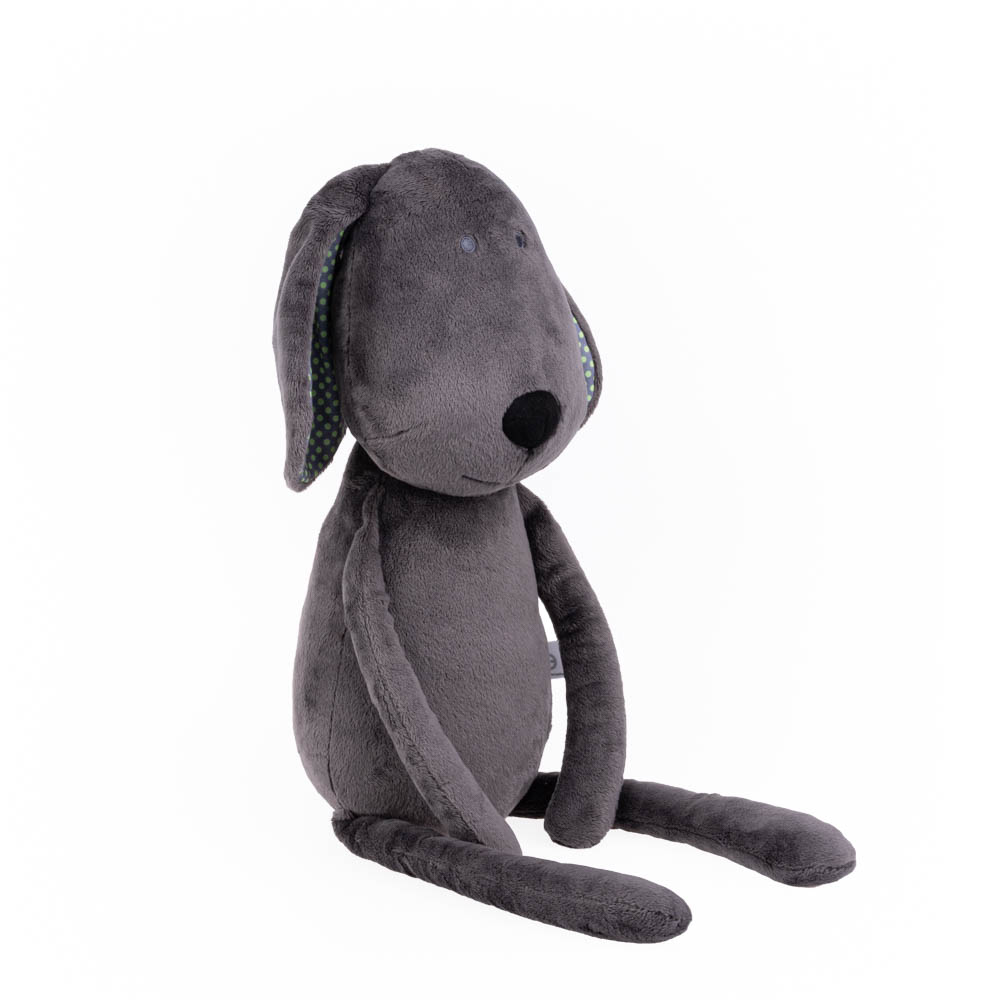 Bali Bazoo Мека играчка За Гушкане Dog 58cm сив 81990 - Image 2