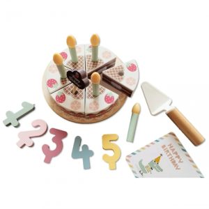 Tooky Toy Дървена торта Рожден ден TH544B