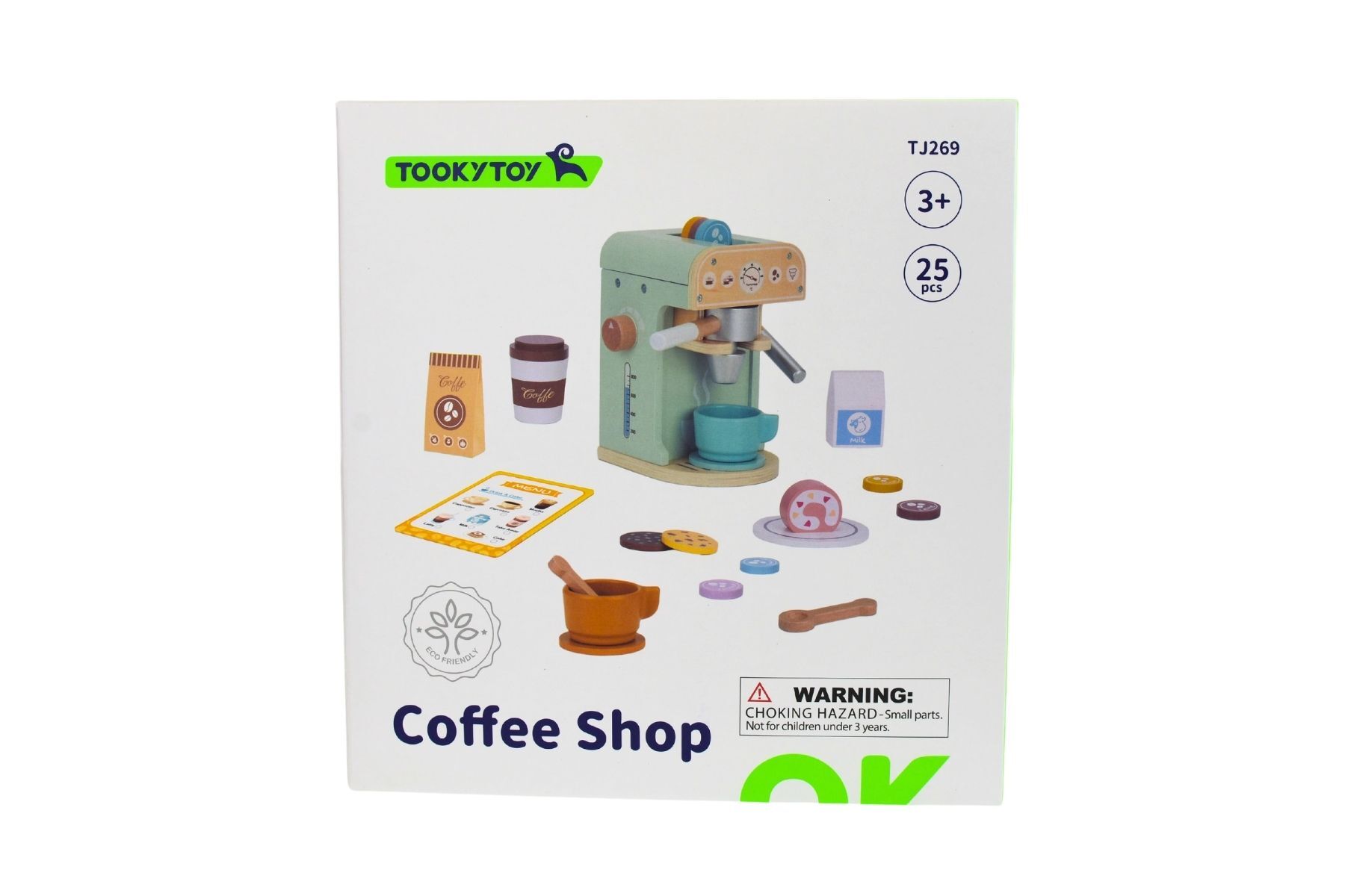 Tooky Toy Дървен комплект Coffee Shop TJ269 - Image 3